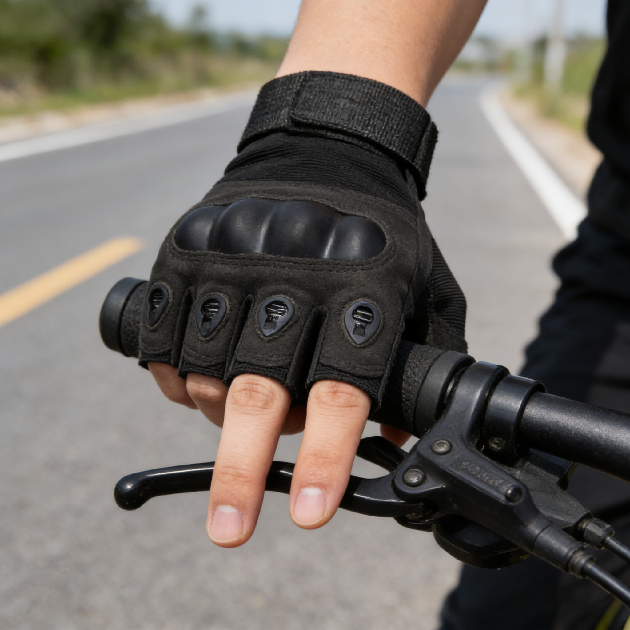 Tactical Hard Knuckle Half Fin - Motorcycle Glove Knuckle のレビューと価格